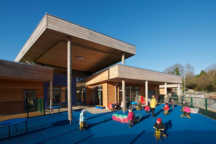 Safehinge provide superior finger protection for Cwm Ifor Primary School
